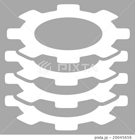 Gears Flat Icon 20045656