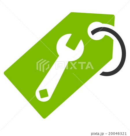 Repair Tag Flat Icon Repair Tag Flat Icon 20046321
