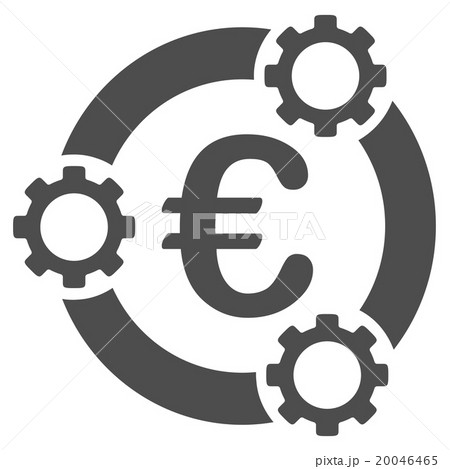 Euro Teamwork Flat Icon 20046465