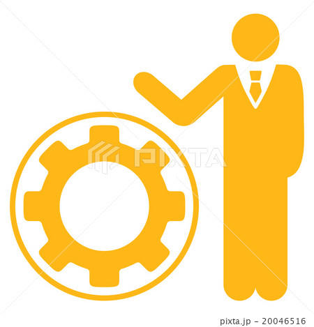 Engineer Flat Icon 20046516