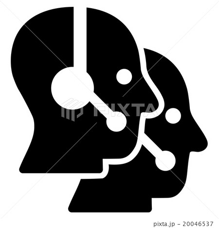 Call Center Operators Flat Icon 20046537