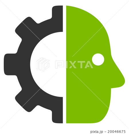 Cyborg Flat Icon Cyborg Flat Icon 20046675