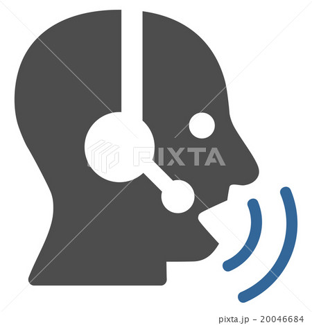 Operator Signal Flat Icon Operator Signal Flat Icon 20046684
