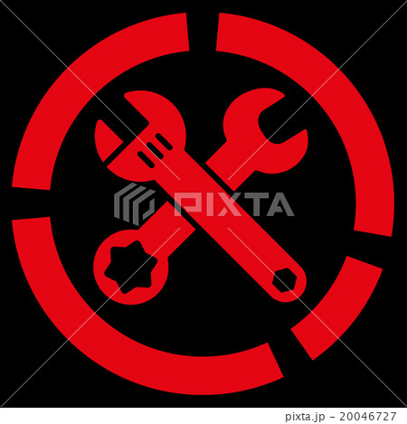 Tools Diagram Flat Icon Tools Diagram Flat Icon 20046727