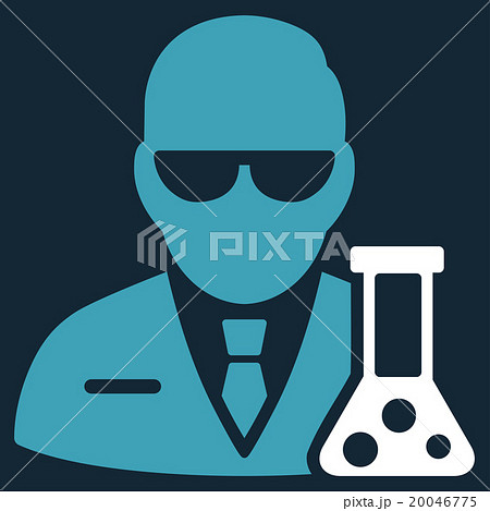 Scientist Flat Icon 20046775