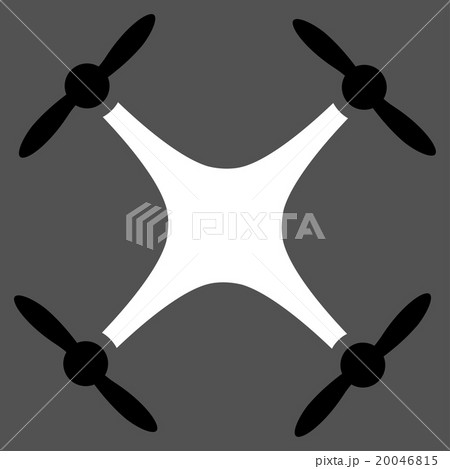 Airdrone Flat Icon Airdrone Flat Icon 20046815