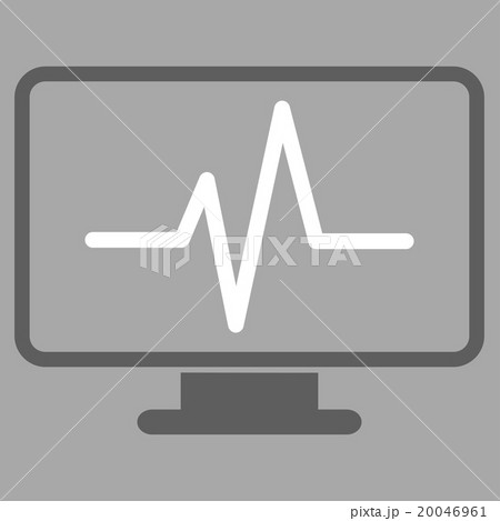 Monitoring Flat Icon 20046961