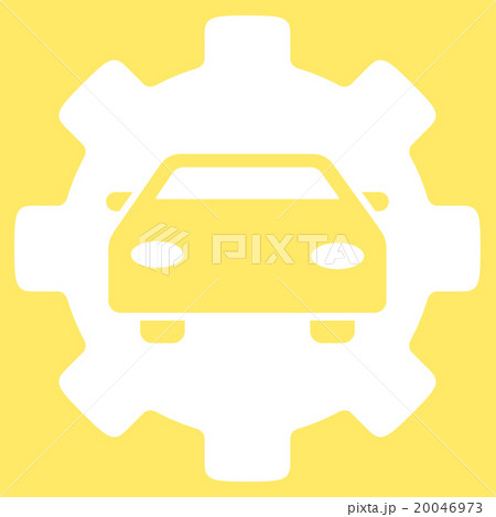 Automobile Service Flat Icon Automobile Service Flat Icon 20046973