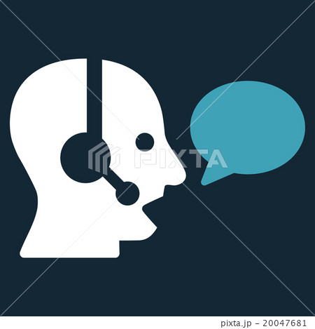 Operator Message Flat Icon 20047681