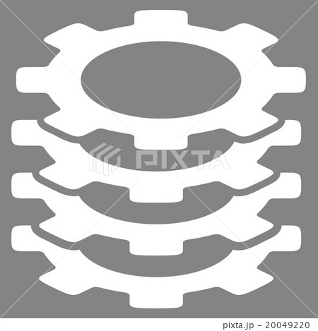Gears Flat Icon 20049220