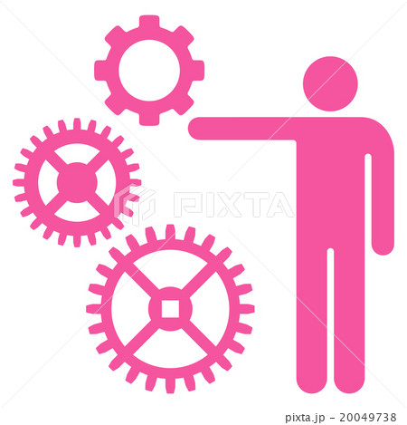 Mechanics Presentation Flat Icon Mechanics Presentation Flat Icon 20049738