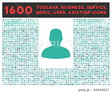 Avatar Icon With Large Pictogram Collection Avatar Icon With Large Pictogram Collection 20049927