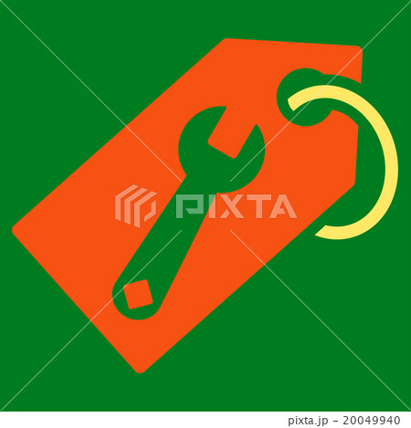 Repair Tag Flat Icon Repair Tag Flat Icon 20049940