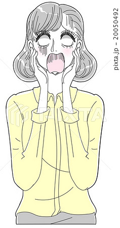 女性　ショック 20050492