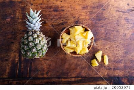 Pineapple on a table 20052975