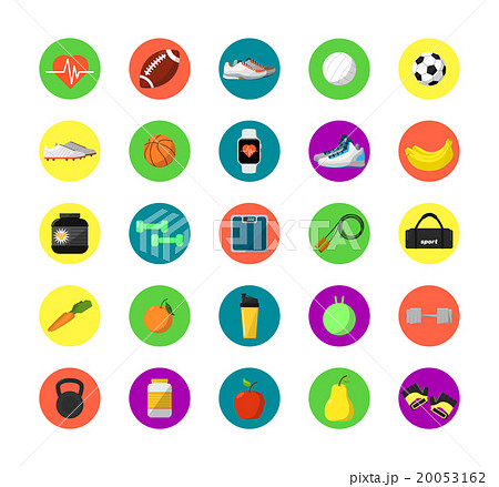 Gym isolated equipment, vector icon. 20053162