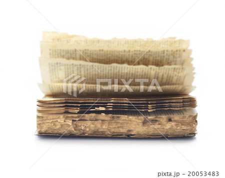 Old book ruined by termite Old book ruined by termite 20053483