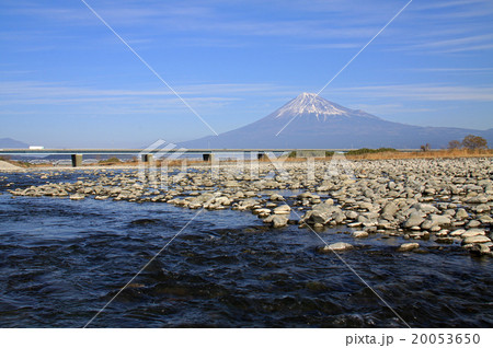 富士川河口より富士を望む 20053650
