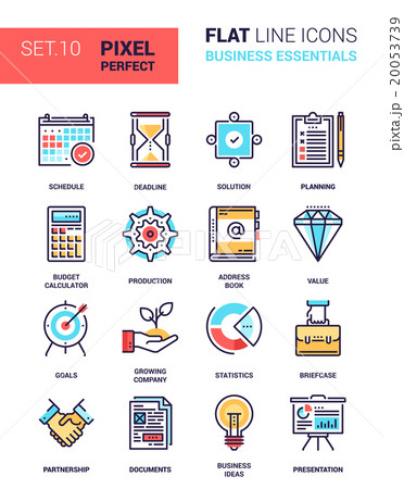Business Essentials Icons 20053739