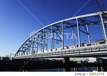 旧江戸川　東京メトロ東西線橋梁 20053779