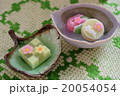 京都の和菓子と絞りの和柄 20054054