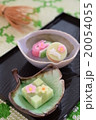 京都の和菓子と絞りの和柄 20054055