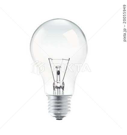 Light bulb isolated on white background 20055949