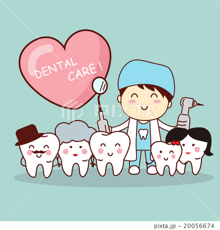 Happy tooth family with dentist Happy tooth family with dentist 20056674