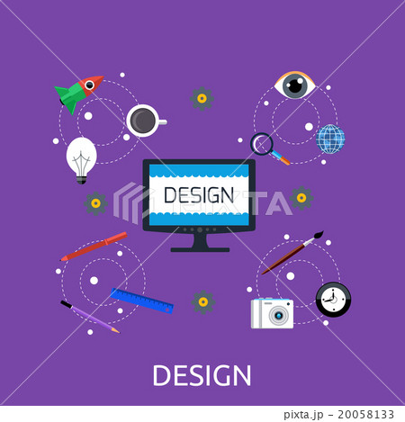 Design Icon Concept Flat Style Design Icon Concept Flat Style 20058133