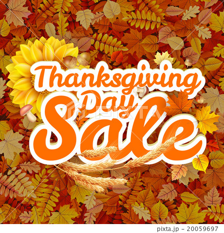 Thanksgiving Day sale. EPS 10 20059697