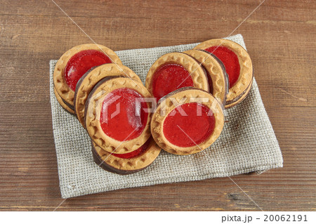 cookies with cherry jam cookies with cherry jam 20062191