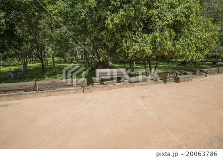 カンボジア　シェムリアップ　ベンメリア遺跡 20063786