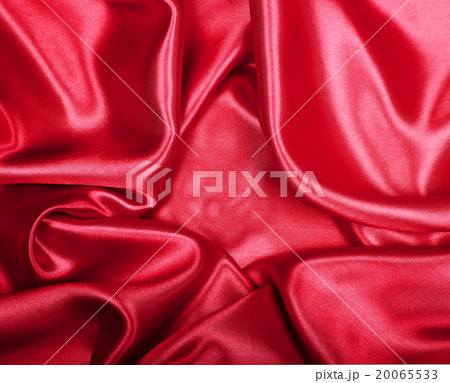 Smooth elegant red silk or satin as background Smooth elegant red silk or satin as background 20065533