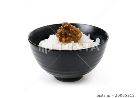 ご飯に乗せた、なめみそ 20065815