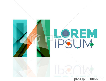 Logo, abstract geometric business icon 20066959