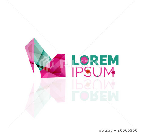 Logo, abstract geometric business icon 20066960