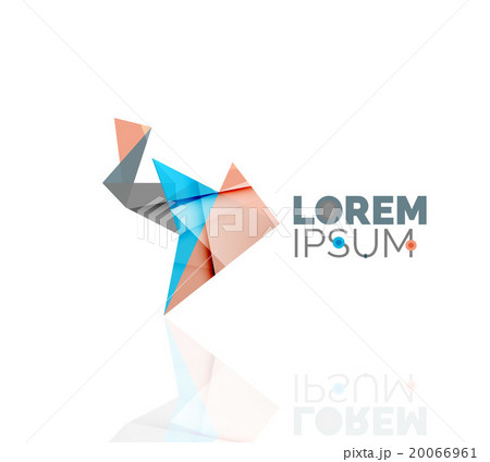 Logo, abstract geometric business icon 20066961