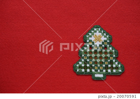 ハーダンガー刺繍のクリスマスカードの写真素材 [20070591] - PIXTA