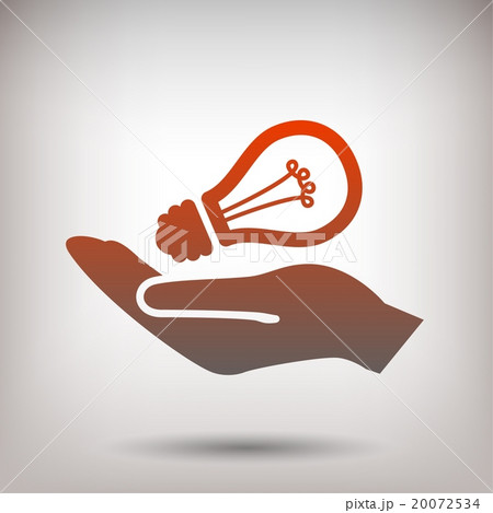 Pictograph of light bulb 20072534