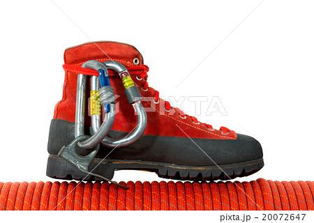 Climbing Equipment on White Background 20072647