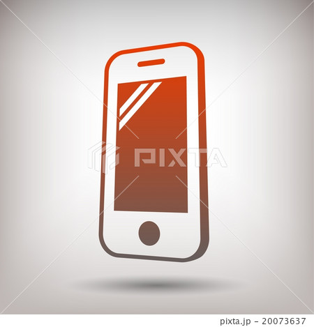Pictograph of mobile 20073637