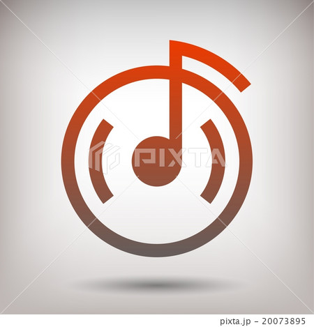 Pictograph of music note Pictograph of music note 20073895