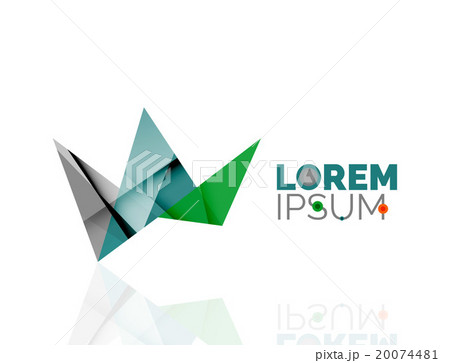 Logo, abstract geometric business icon Logo, abstract geometric business icon 20074481