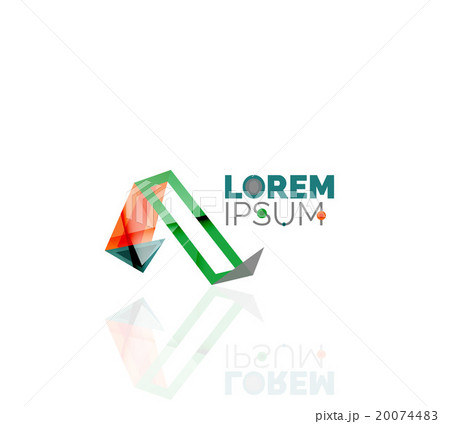 Logo, abstract geometric business icon Logo, abstract geometric business icon 20074483
