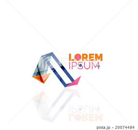 Logo, abstract geometric business icon Logo, abstract geometric business icon 20074484