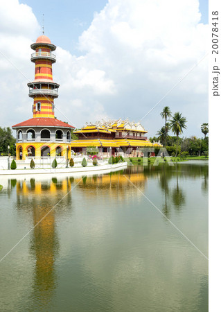 Bang Pa-In Royal Palace is beautiful palace Bang Pa-In Royal Palace is beautiful palace 20078418