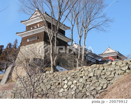 真田丸元城　冬の信州上田城(真田城) 20079912