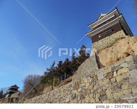 真田丸元城　冬の信州上田城(真田城) 20079922