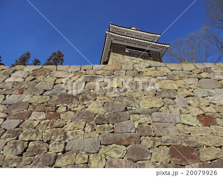 真田丸元城　冬の信州上田城(真田城) 20079926