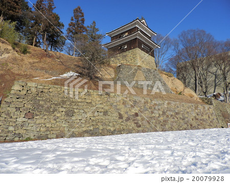 真田丸元城　冬の信州上田城(真田城) 20079928